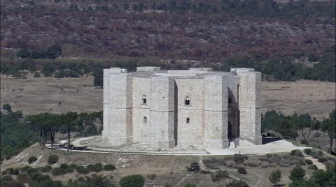 Castel Del Monte Stock Footage 65385372