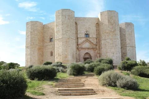 Castel del monte Stock Photos