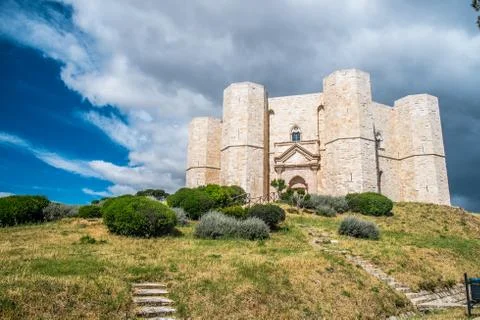 Castel del monte Stock Photos