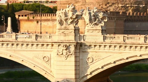 Castel Sant'angelo Stock Footage 53272661