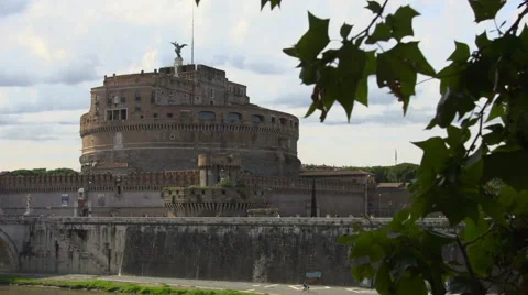 Castel Sant’Angelo, Rome Stock Footage 40105952