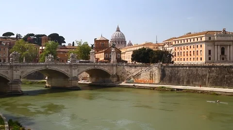 Castel Sant'Angelo, Rome 動画素材 49550730