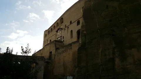 Castel Sant'Elmo Stock Footage 87257278