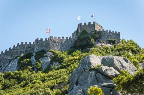 Castel of Sintra Stock Photos