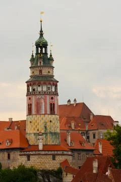 Castel tower Stock Photos