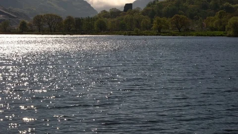 Castell Dolbadarn Tilt Stock Footage 89895160
