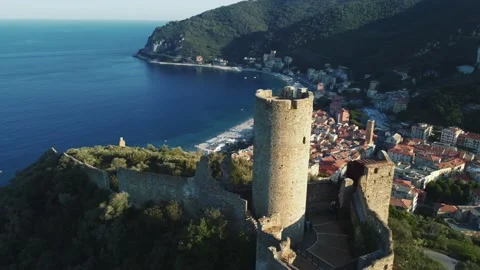 Castello di Noli Stock Footage 221182252