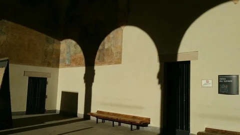 Castello Sforzesco in Milan Stock Footage 103265231