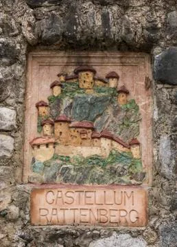 Castellum Rattenberg Stock Photos