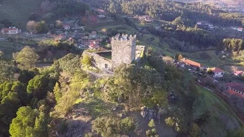 Castelo de arnoia2 Stock Footage 169170174