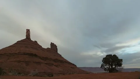 Castelton Tower Stock Footage 262196479