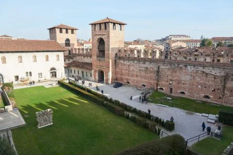 Castelvecchio Museum Stock Photos