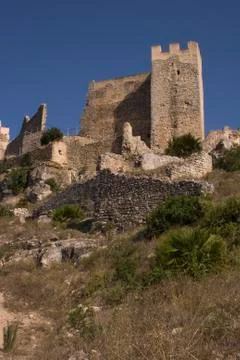 Castillo de Alcalá Stock Photos