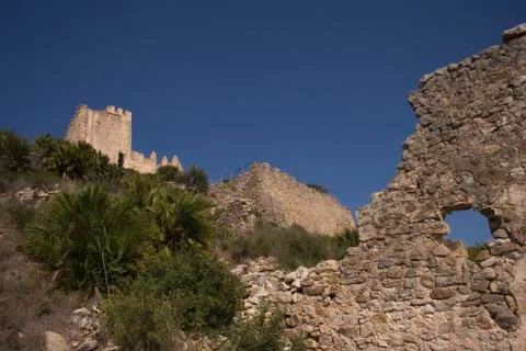 Castillo de Alcalá Stock Photos