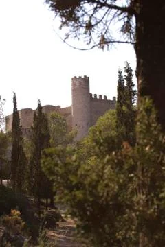 Castillo de Alcalá Stock Photos
