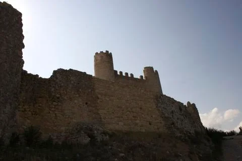 Castillo de Alcalá Stock Photos