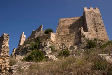Castillo de Alcalá Stock Photos