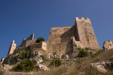 Castillo de Alcalá Stock Photos