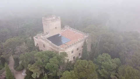 Castillo de Batres Stock Footage 153512355