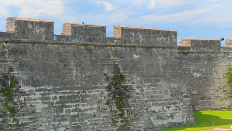 Castillo De San Marco fort St Augustine Florida circa 2026 Vídeo Stock 337917737