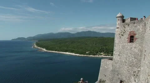 Castillo de San Pedro Stock Footage 21728551