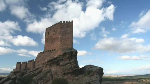 Castillo de Zafra Stock Footage 511634
