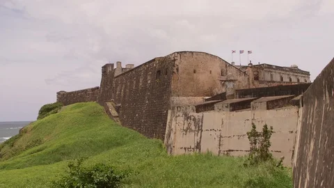 Castillo San Cristobal - Close up Stock Footage 88225591