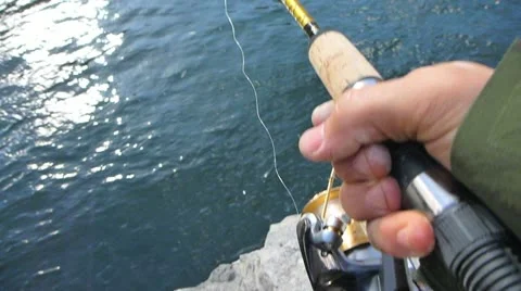 Casting and Fishing Stock Footage 12469001