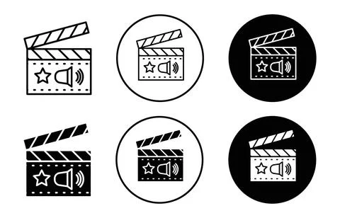 Casting call icon Stock Illustration