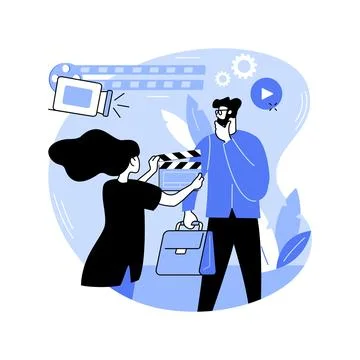 Casting day isolated cartoon vector illustrations. Stock Illustration