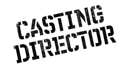 Casting Director rubber stamp Stock Illustration