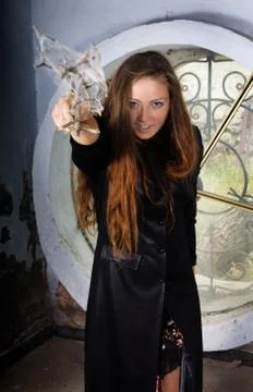 Casting a spell Stock Photos