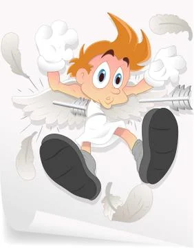 Casting super hero Stock Illustration