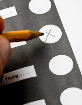 Casting vote Stock Photos