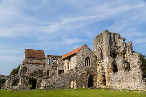 Castle Acre Priory Stock Photos