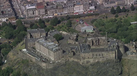Castle aerial Stock-Footage 65199195