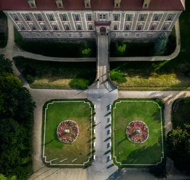 Castle  in ?aga?, Poland, Stock Photos