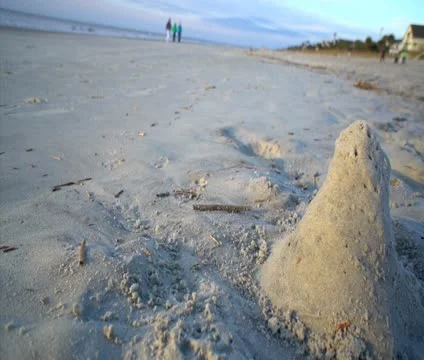 Castle and people Stock Footage 10871127
