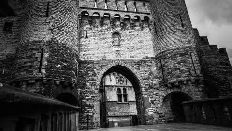 Castle in Antwerp 写真素材