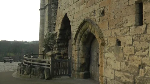 Castle Arched Doors Stock-Footage 104350265