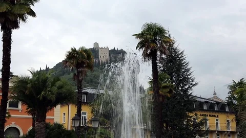 The Castle of Arco – Italy Stock Footage 73601338