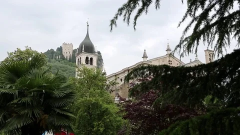 The Castle of Arco – Italy Stock Footage 73601357