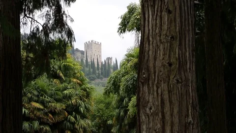 The Castle of Arco – Italy Stock Footage 73601366