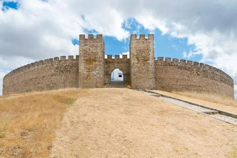 Castle of Arraiolos. Fotos de archivo