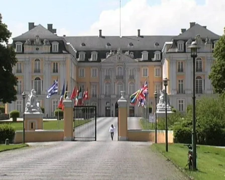 Castle Augustusburg Stock Footage 133124