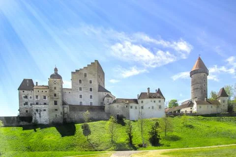 Castle in Austria Stock Photos