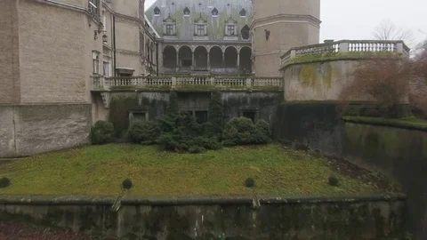 Castle balcony Stock Footage 71019588