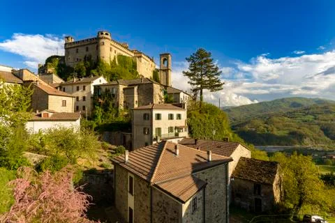 Castle of Bardi Stock Photos
