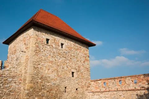 Castle bastion Stock Photos
