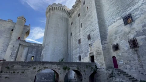 The Castle of Beaucaire Stock Footage 229713078